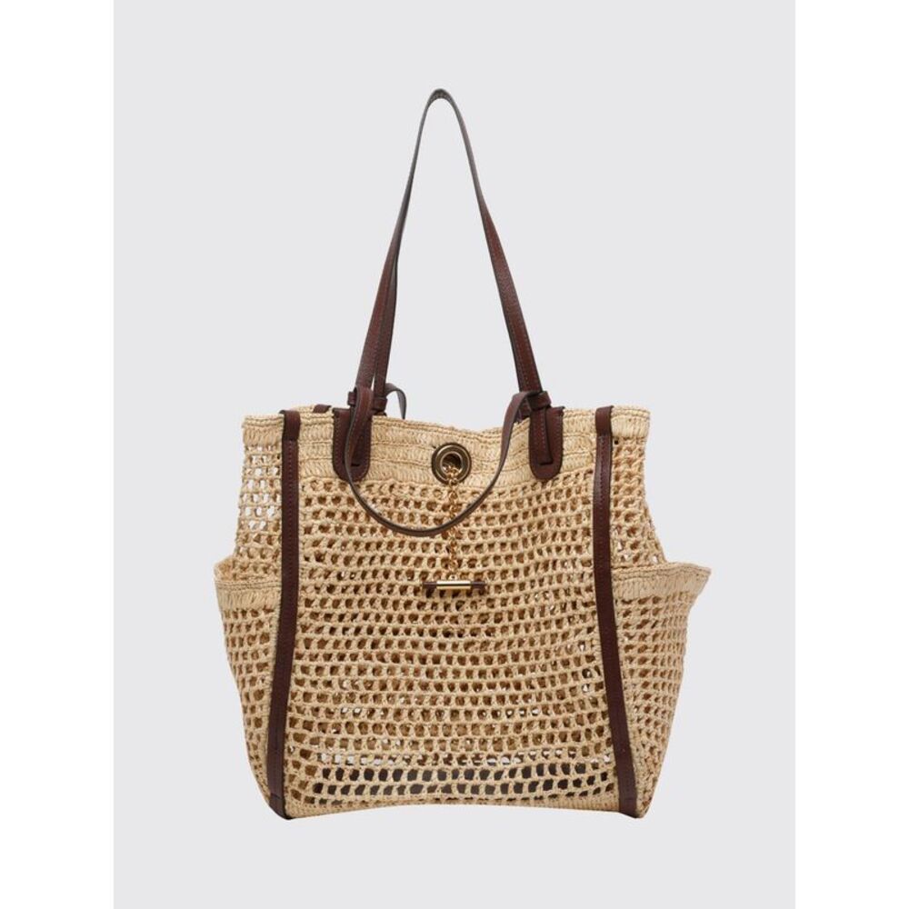 Chloe Shoulder Bag Woman Beige - Picture 2 of 3